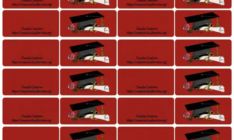 Bigliettini bomboniere Laurea