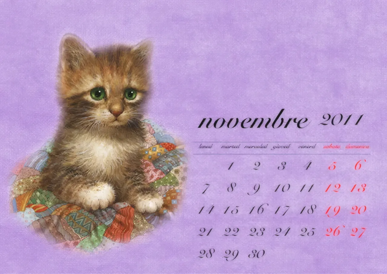 Calendario Stampabile Gratis