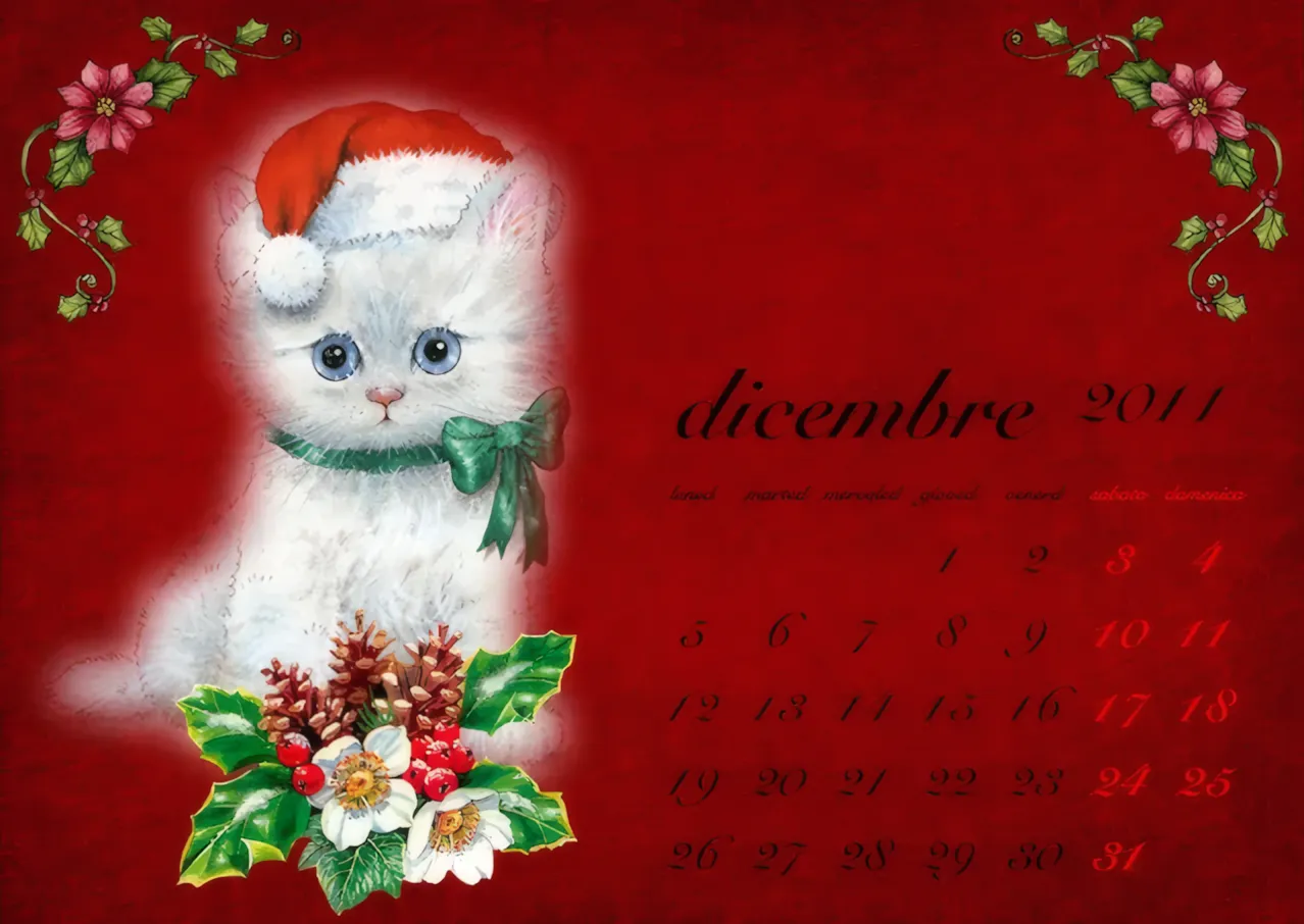 Calendario Natale Stampabile Gratis — immagine 1