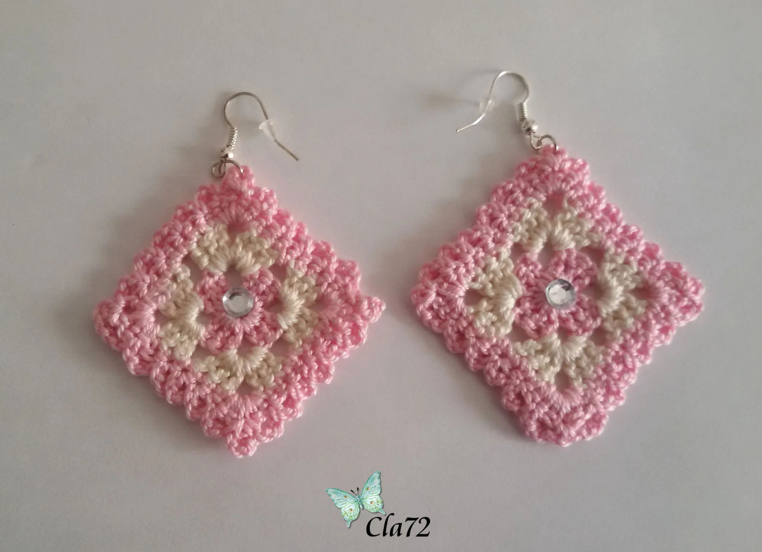 Orecchini Uncinetto Handmade — immagine 1