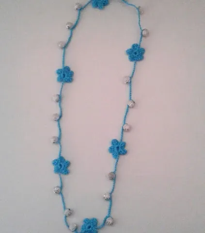 Collana Handmade all' uncinetto