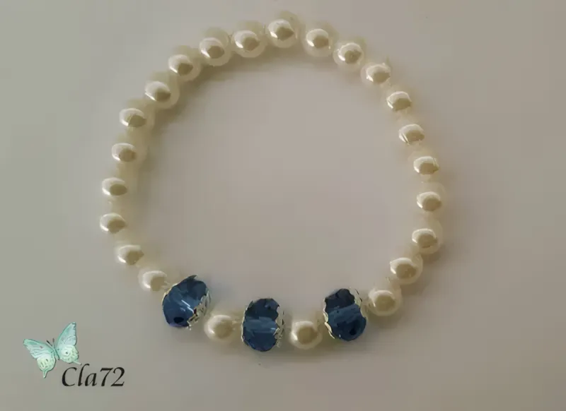 Bracciali con Perle Fatti a Mano Artigianali — immagine 5