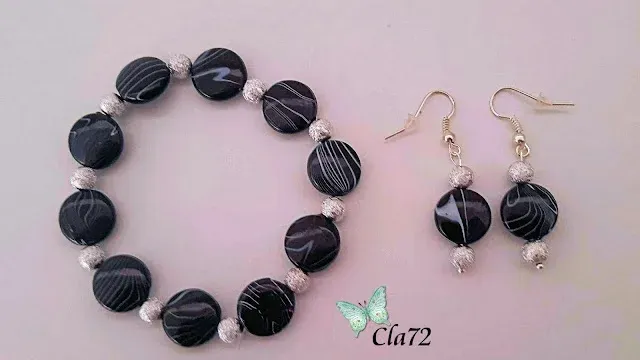 Bracciale più orecchini