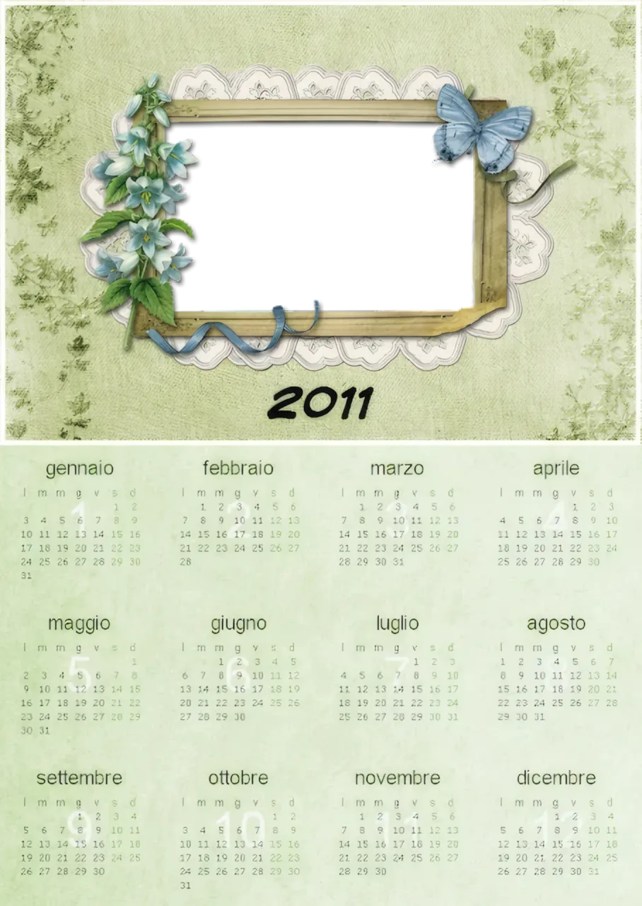 Calendari 2011 con Foto Stampabili Gratis — immagine 2