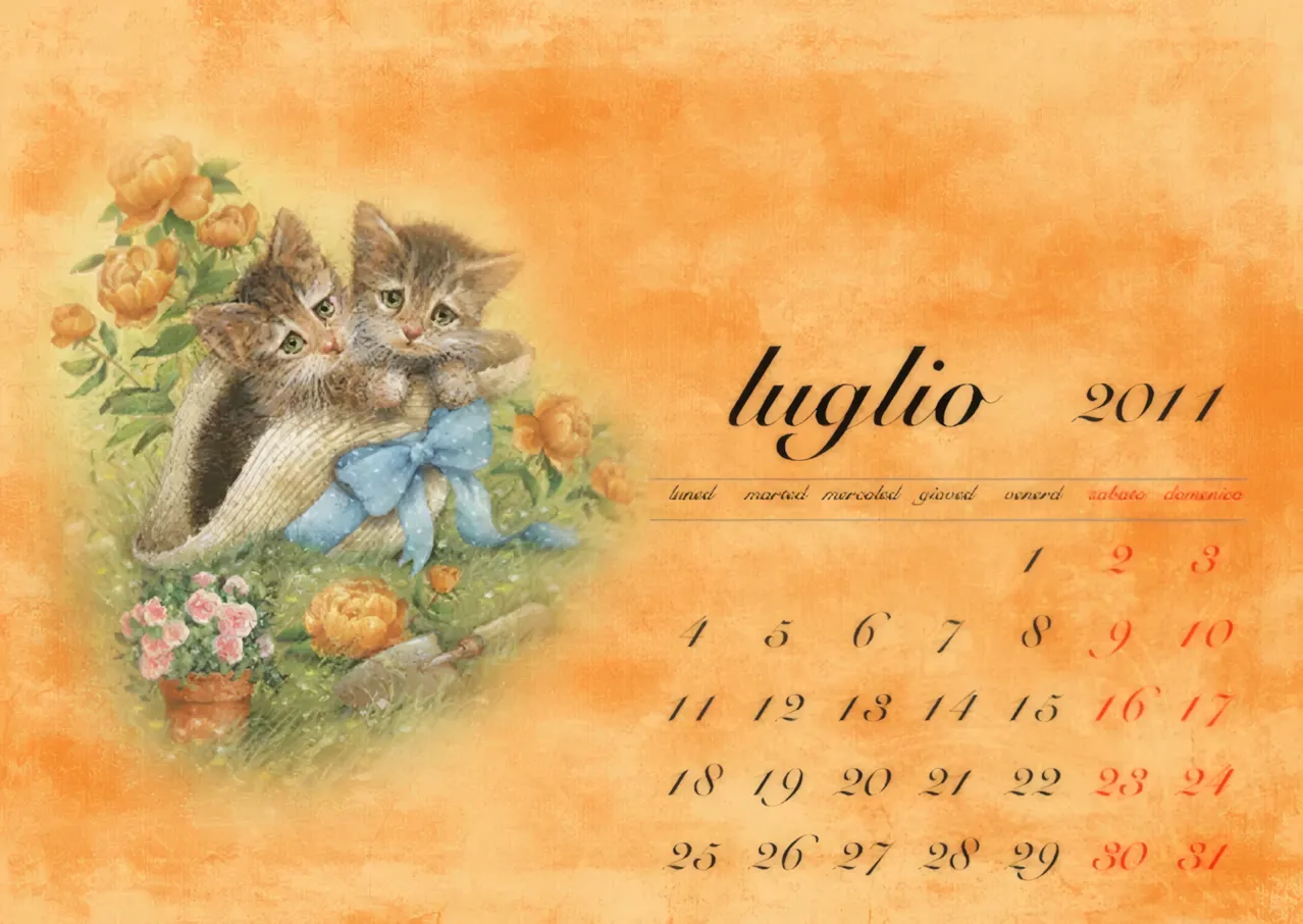 Calendario Stampabile Gratis