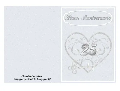 Card auguri anniversario