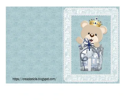 Biglietto d'auguri baby