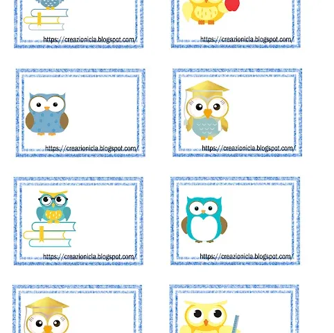 Etichette back to school