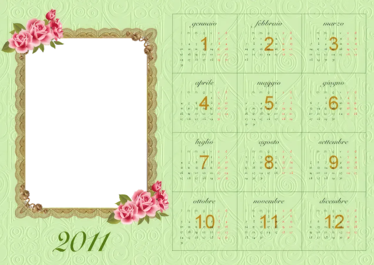 Calendario Stampabile Gratis — immagine 1