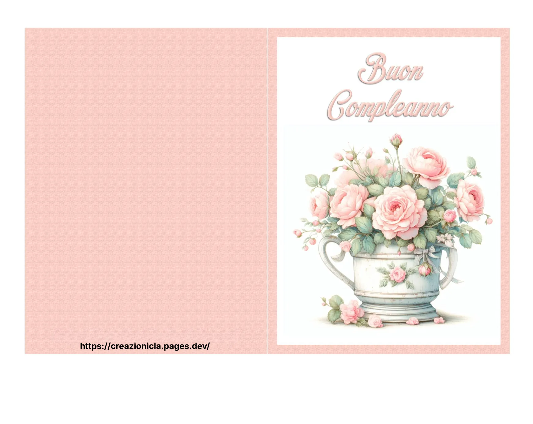Biglietto Auguri Compleanno Stampabile Gratis