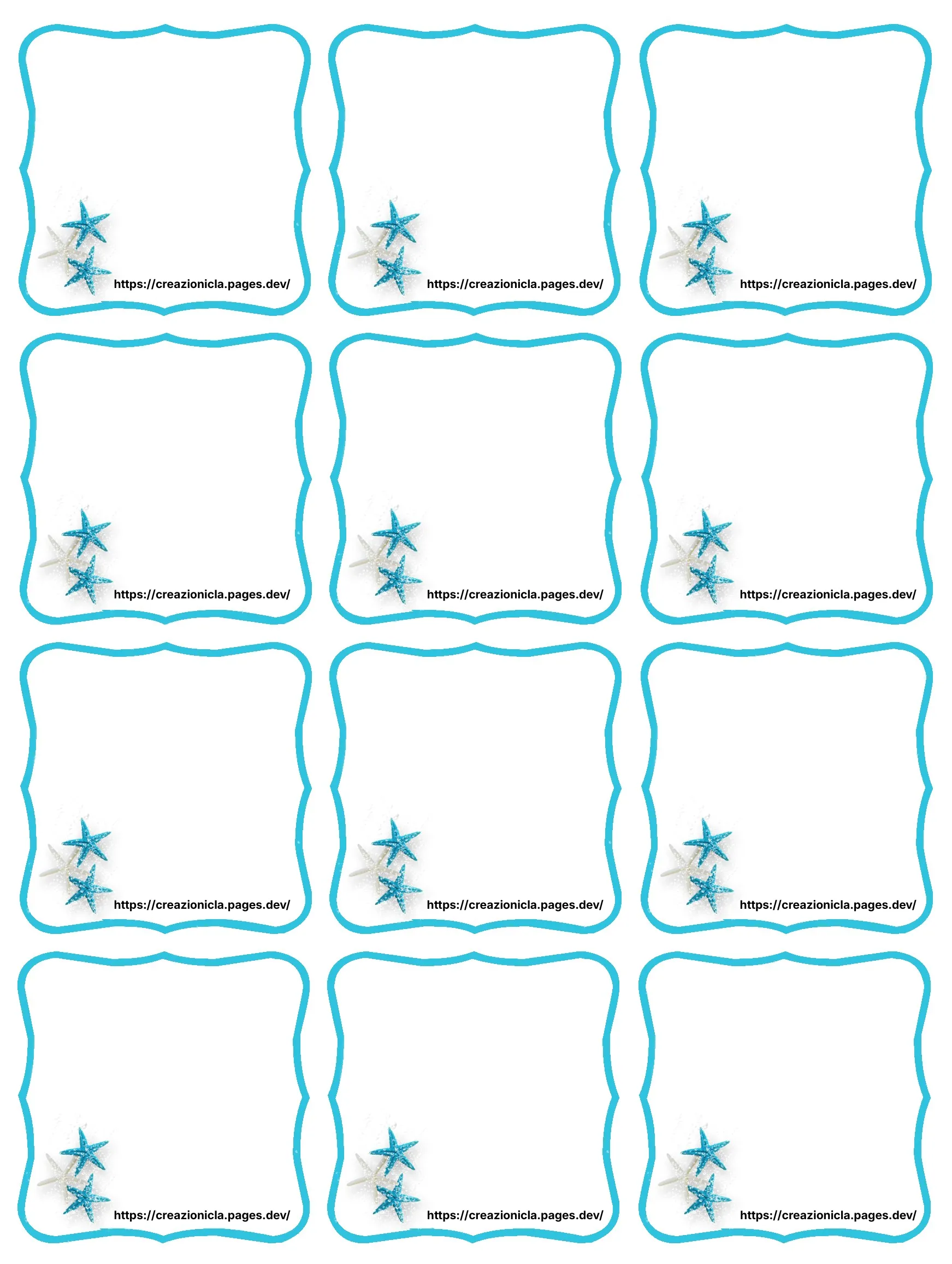 Etichette Confettata Stampabili Gratis