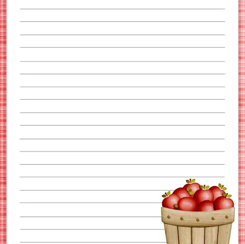 Carta da lettere Autunno