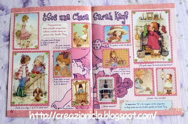 Album figurine Sarah Kay Colección de Oro 2011 Argentina completo