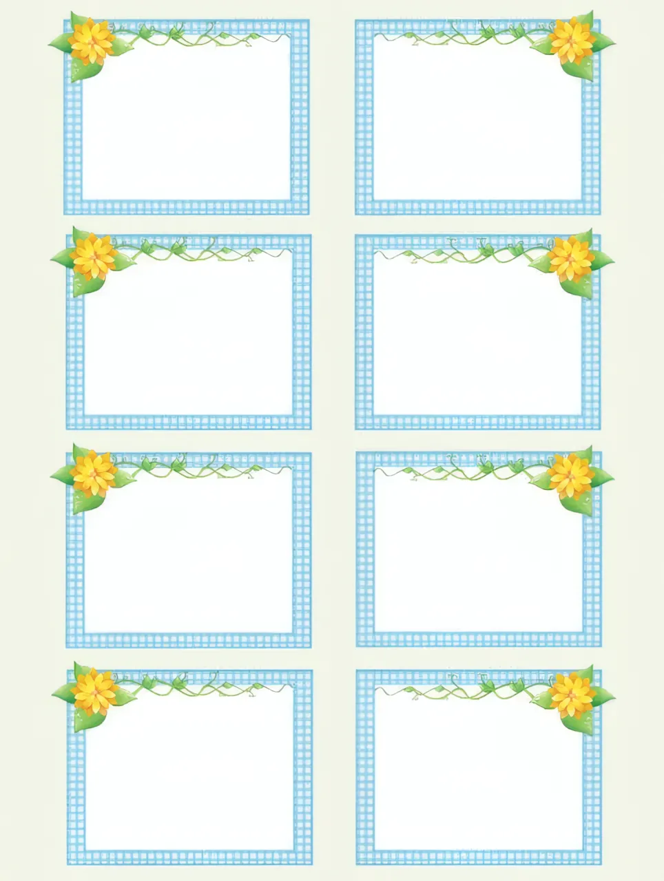 Etichette Floreali Stampabili Gratis — immagine 2