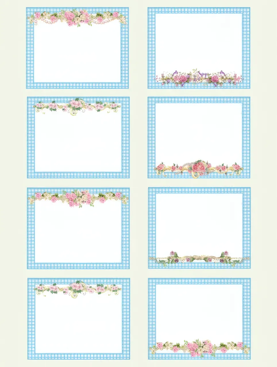 Etichette Floreali Stampabili Gratis — immagine 3