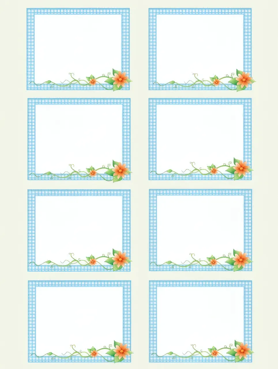 Etichette Floreali Stampabili Gratis — immagine 6