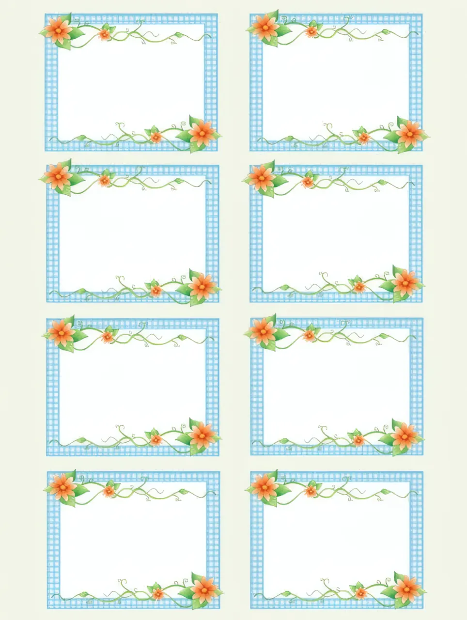 Etichette Floreali Stampabili Gratis — immagine 5