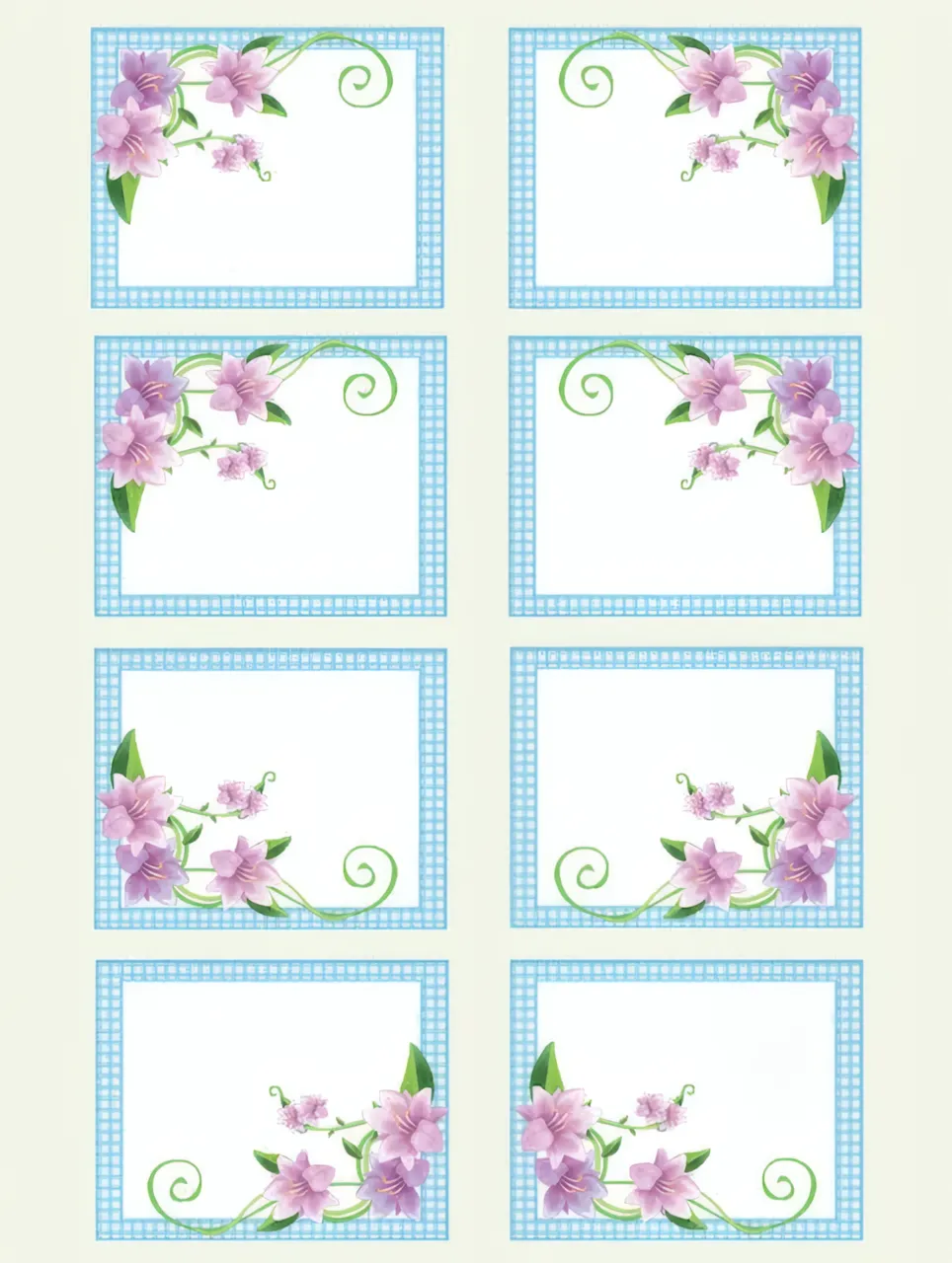 Etichette Floreali Stampabili Gratis — immagine 7