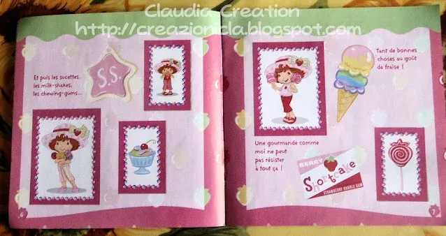 Mini album Charlotte aux Fraises 4