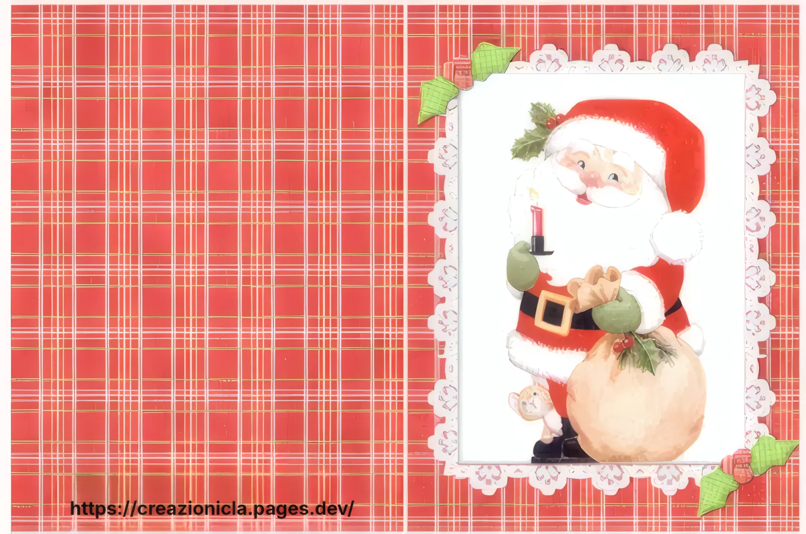 Cartoline Natale Stampabili Gratis — immagine 1