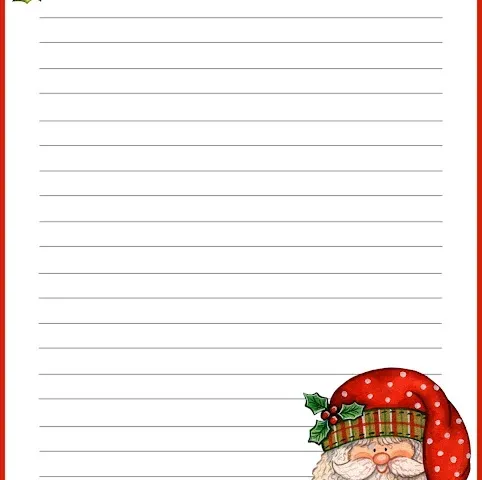 Carta da lettere Natale