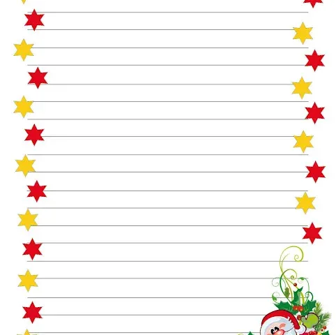 Carta da lettere Natale