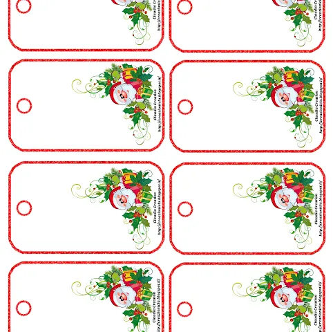 Etichette per Natale