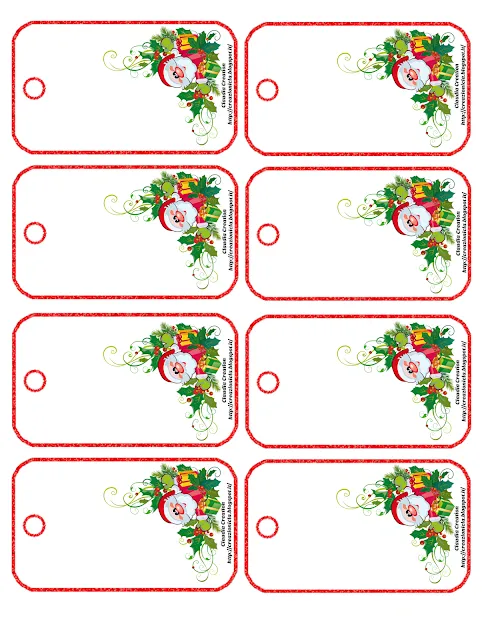 Etichette per Natale