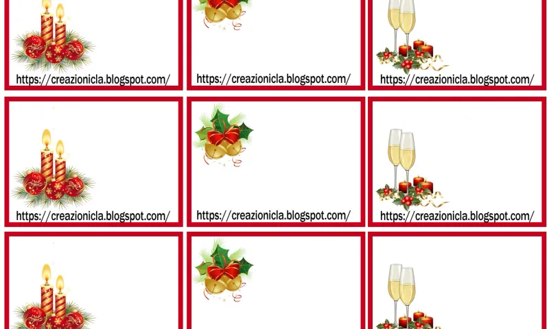 Etichette Natale