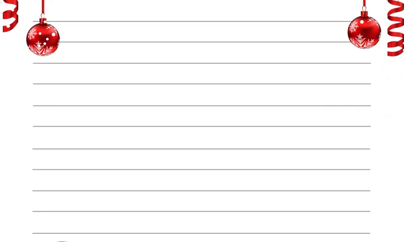 Carta da lettere Natale