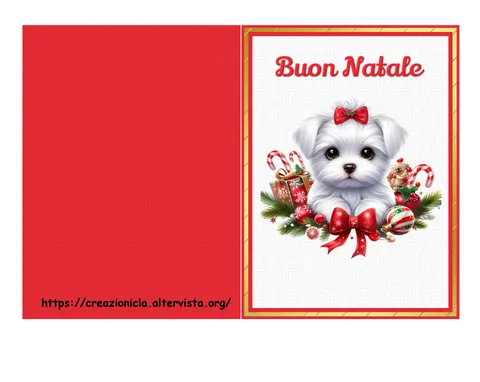 Biglietto Auguri Natale Stampabile Gratis