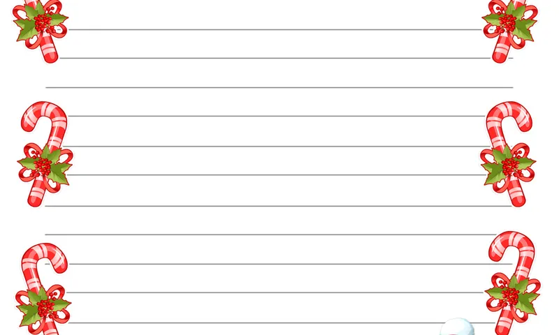 Carta da lettere Natale