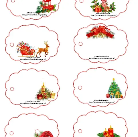 Etichette Natale