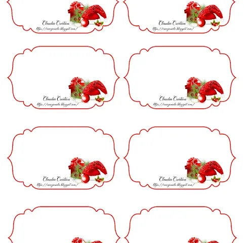 Etichette per Natale