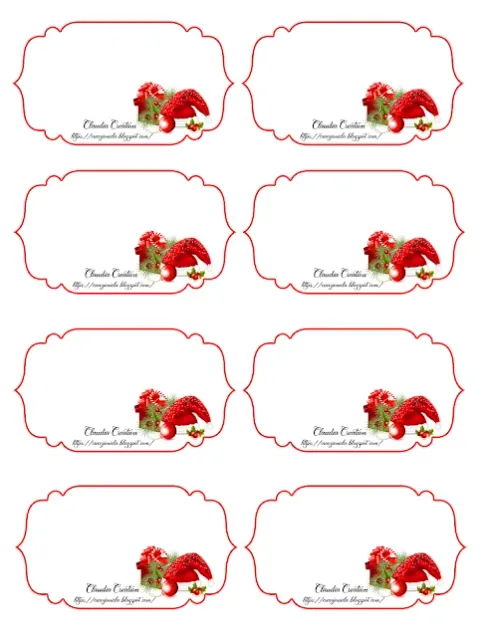 Etichette per Natale