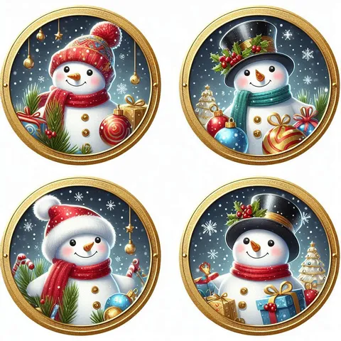 Etichette Natale Stampabili Gratis