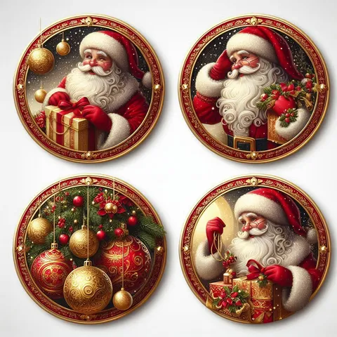 Etichette Natale Stampabili Gratis