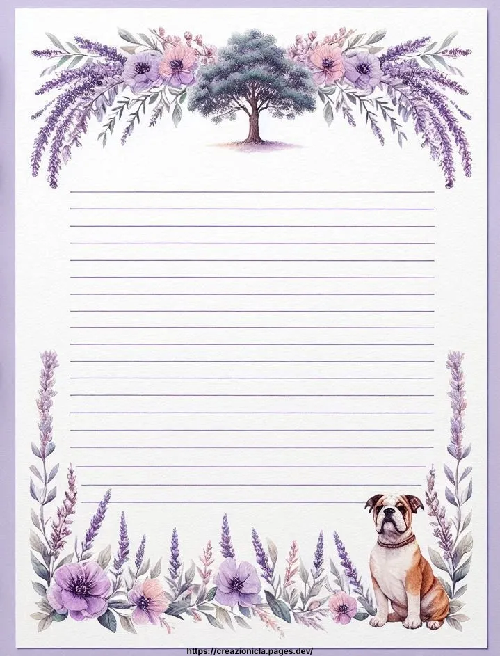 Carta da Lettere Stampabile Gratis
