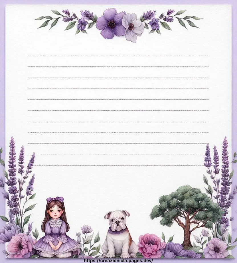 Carta da Lettere Stampabile Gratis