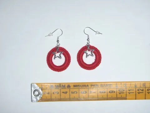 Orecchini ad uncinetto