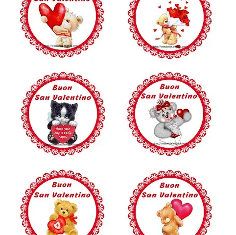 Etichette per San Valentino