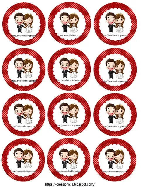 Etichette Matrimonio Bomboniere Stampabili Gratis