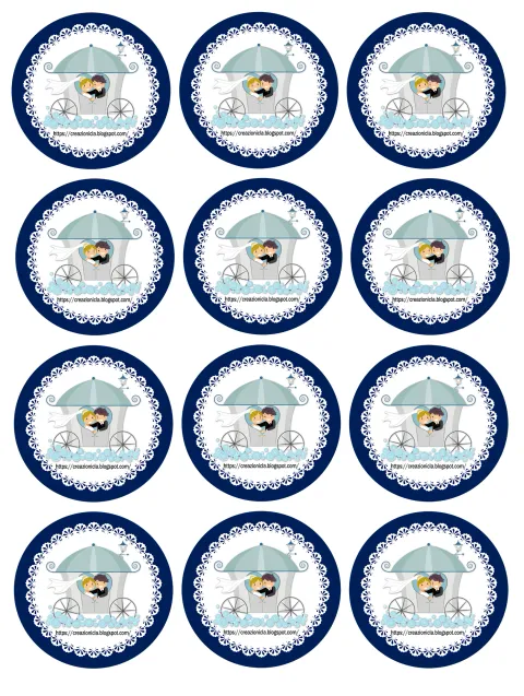 Etichette sposi stampabili