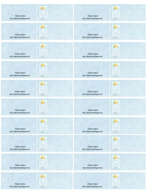 Bigliettini Bomboniere Battesimo