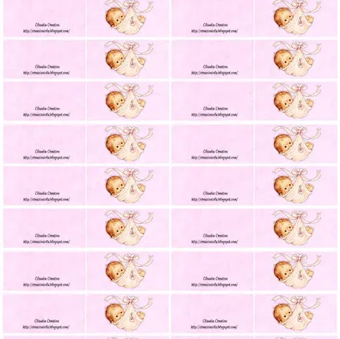 Bigliettini bomboniere nascita