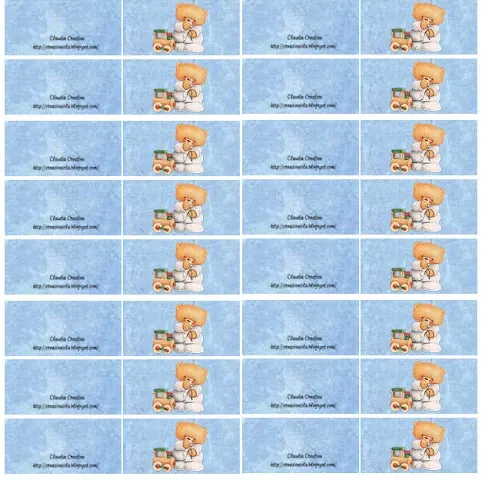 Bigliettini per bomboniere baby