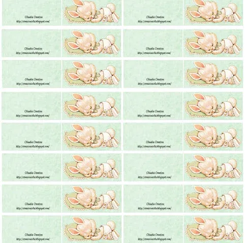 Bigliettini bomboniere nascita