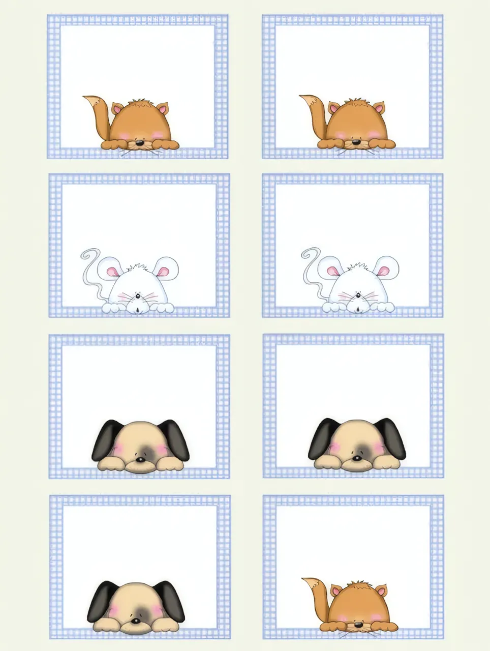 Etichette Miste Stampabili Gratis — immagine 2