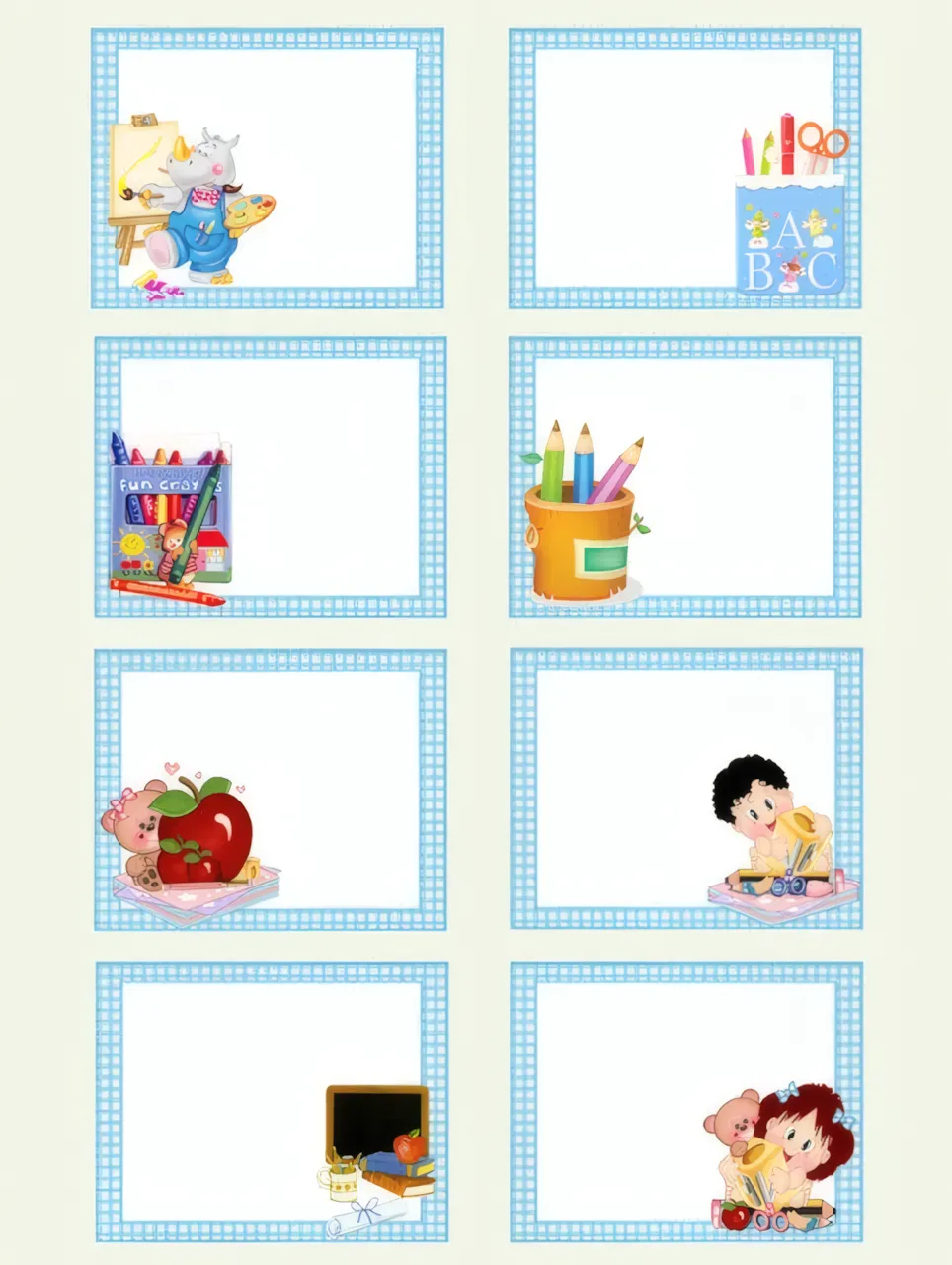 Etichette Miste Stampabili Gratis — immagine 6