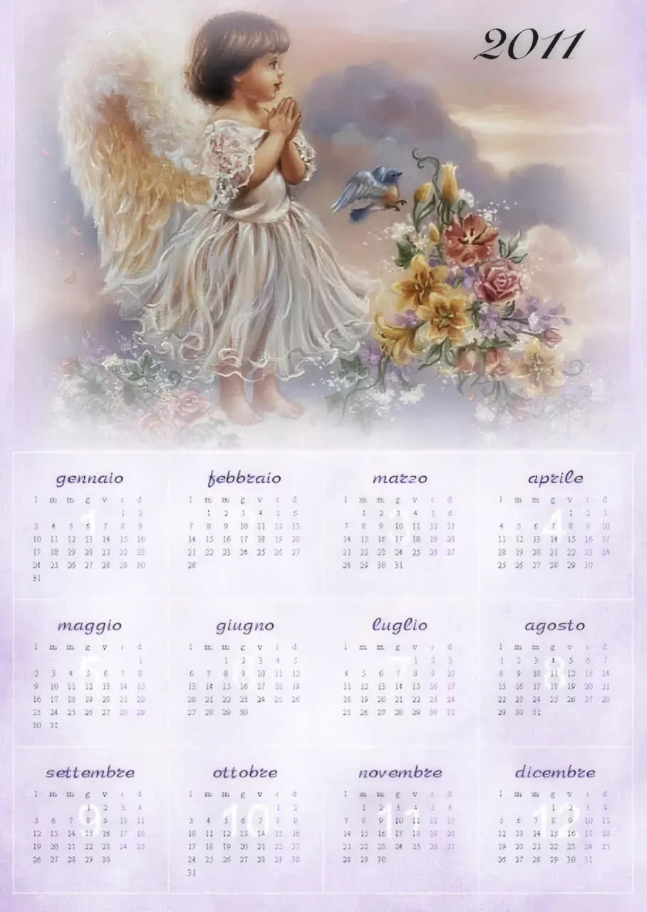 Calendari 2011 Stampabili Gratis — immagine 1